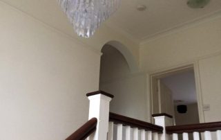 Chandelier installation