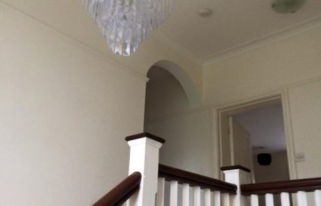 Chandelier installation