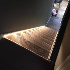 Electricians Tring and Berkhamsted Illuminated stairs